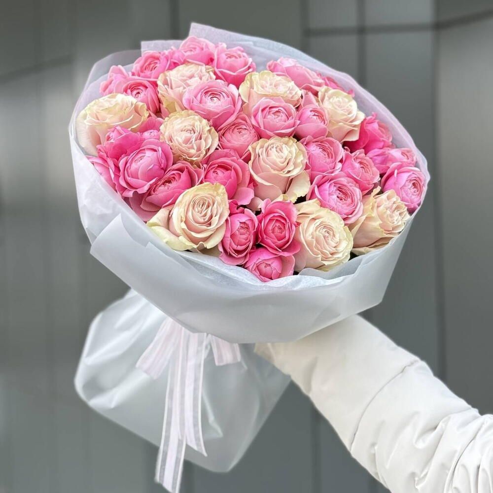 Duo Bouquet Moon in wrapping 2
