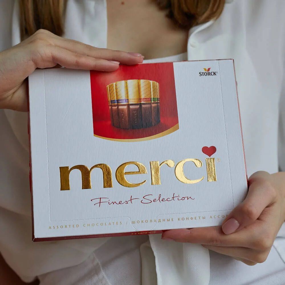 Merci Assorted Chocolate Candies, 250 g