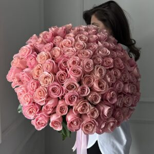 Сортовая 101 Роза Hermosa 70см под ленту