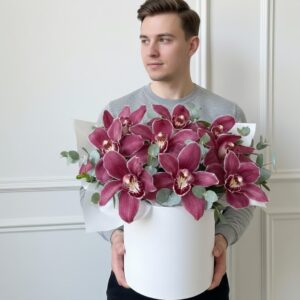 9 винных орхидей с эвкалиптом